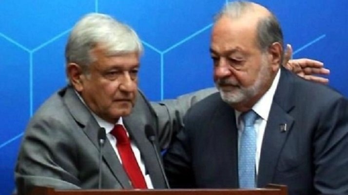 Va Slim por Banamex, se reúne con AMLO