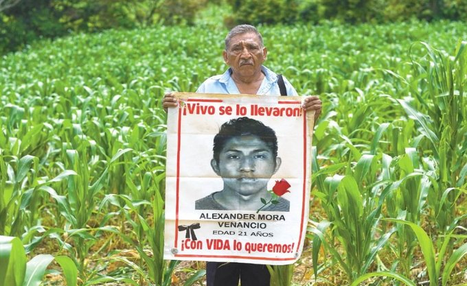 Fallece Ezequiel Mora, padre uno de los 43 normalistas de Ayotzinapa