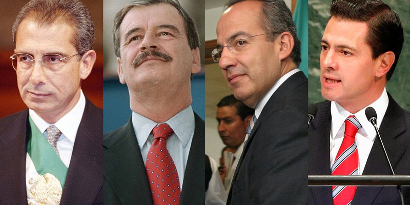INAI ordena a FGR dar a conocer cantidad de denuncias contra Fox, Calderón, Peña y AMLO