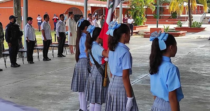 Participa gobierno de Benito Juárez en inicio del ciclo escolar 2022-2023