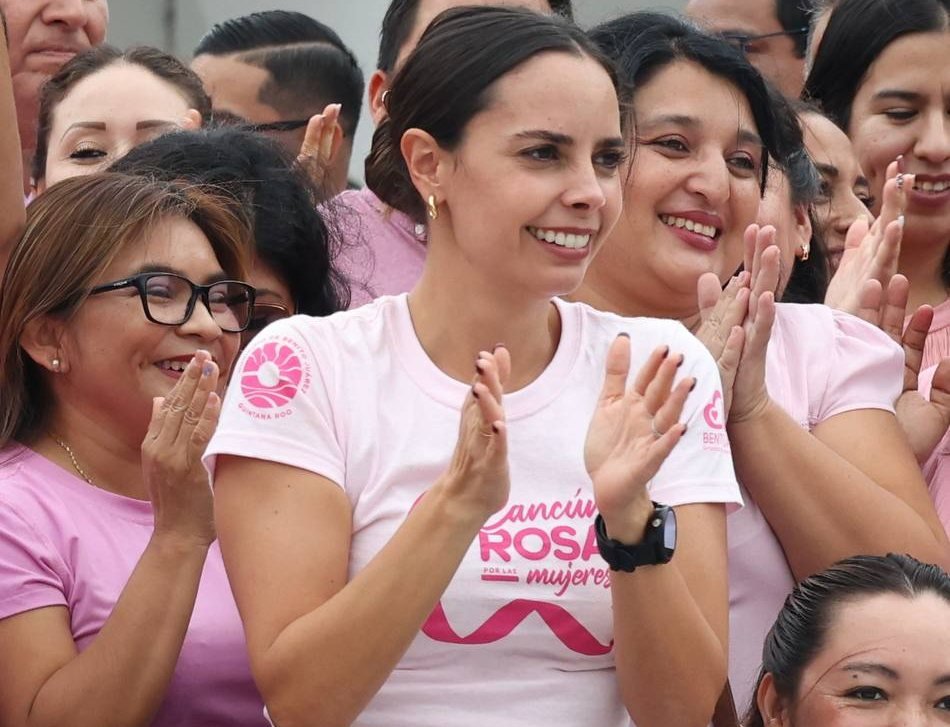 Reafirman en Cancún unión en la lucha contra el cáncer de mama