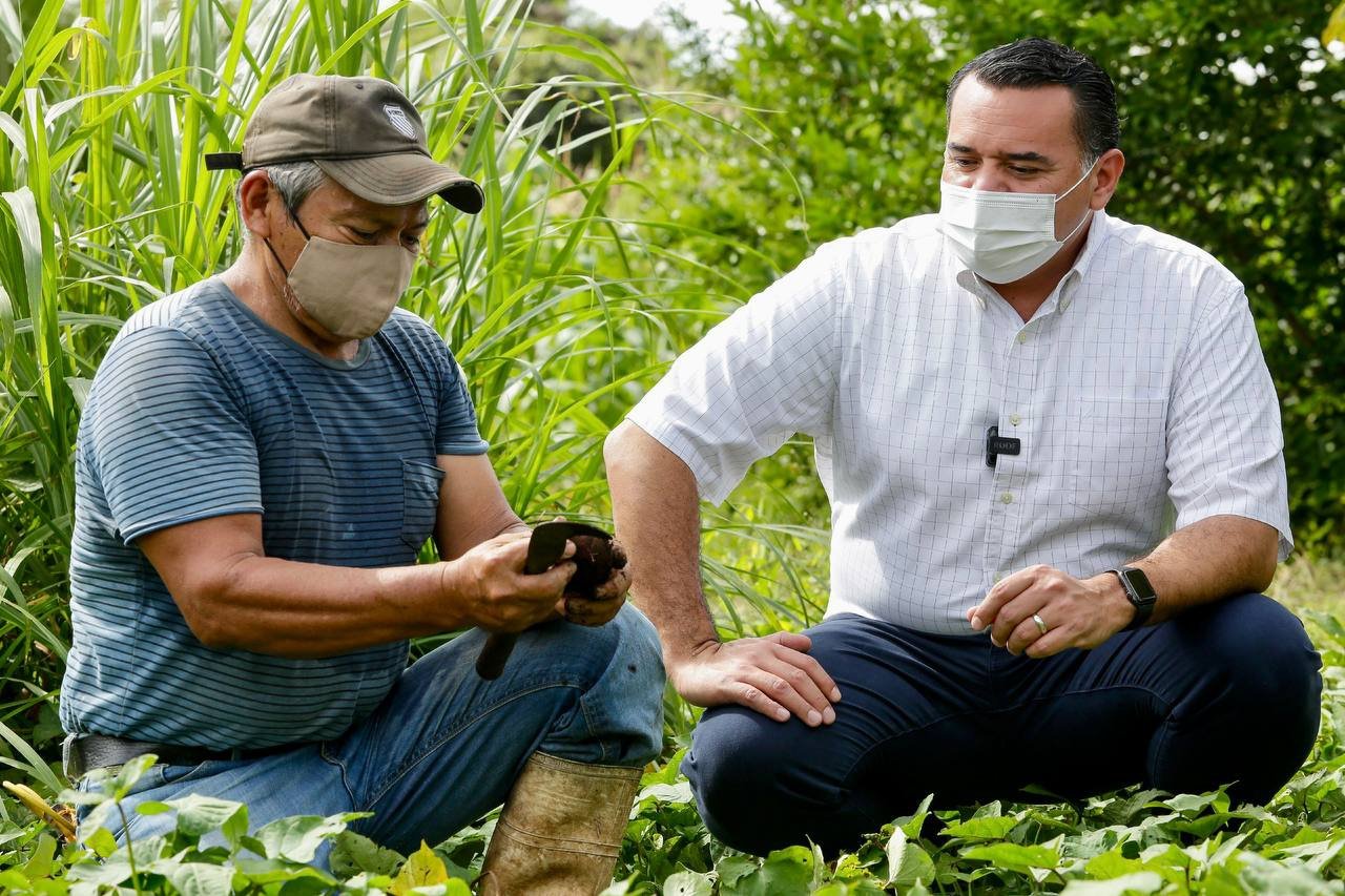 Renán Barrera promueve estrategias para fortalecer la alimentación sostenible en las comunidades