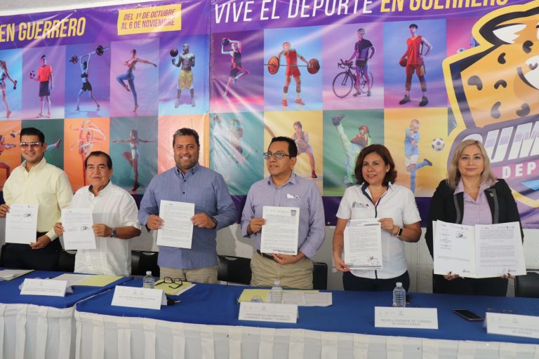 La SECTUR Guerrero firma convenio de colaboración con 10 Instituciones de nivel superior del estado