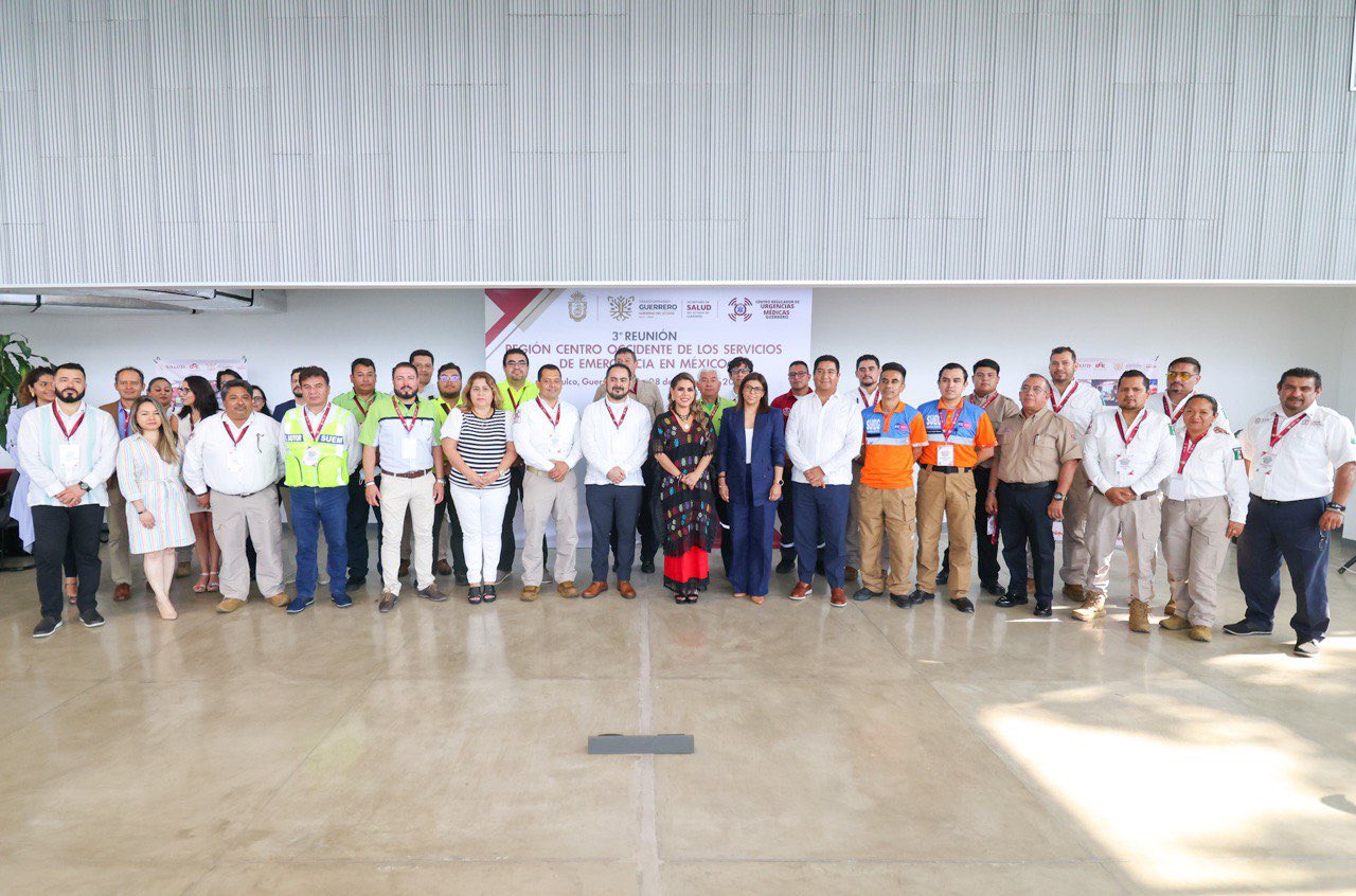 Evelyn Salgado inauguró la Tercera Reunión Región Centro Occidente de los Servicios de Emergencia en México