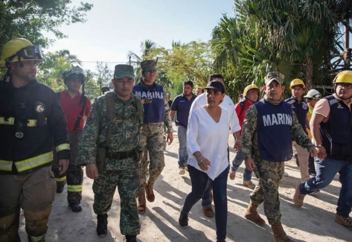 Mara Lezama anuncia construcción de estación de bomberos en Holbox