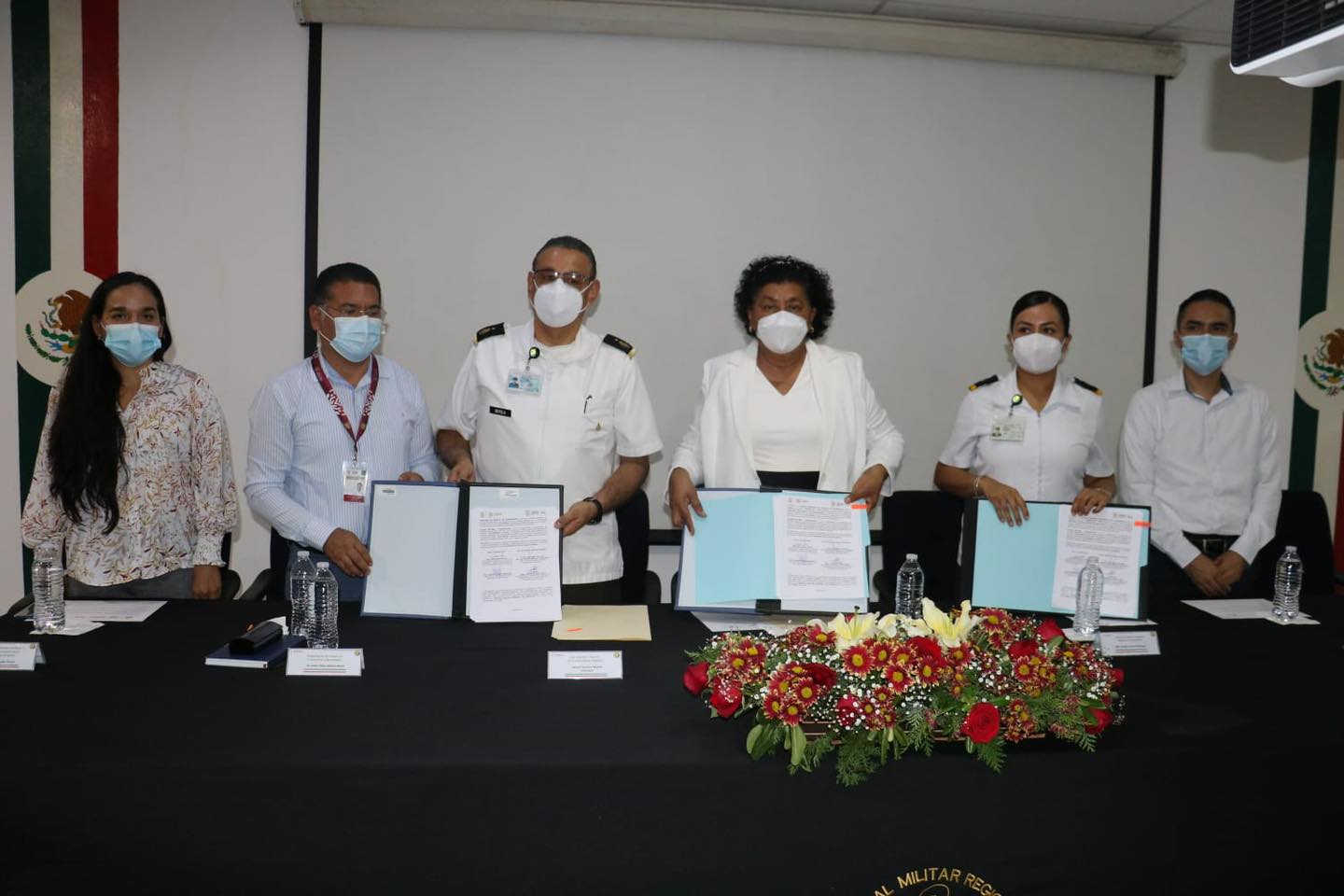 SSG firma convenio de colaboración con el hospital militar regional de Acapulco