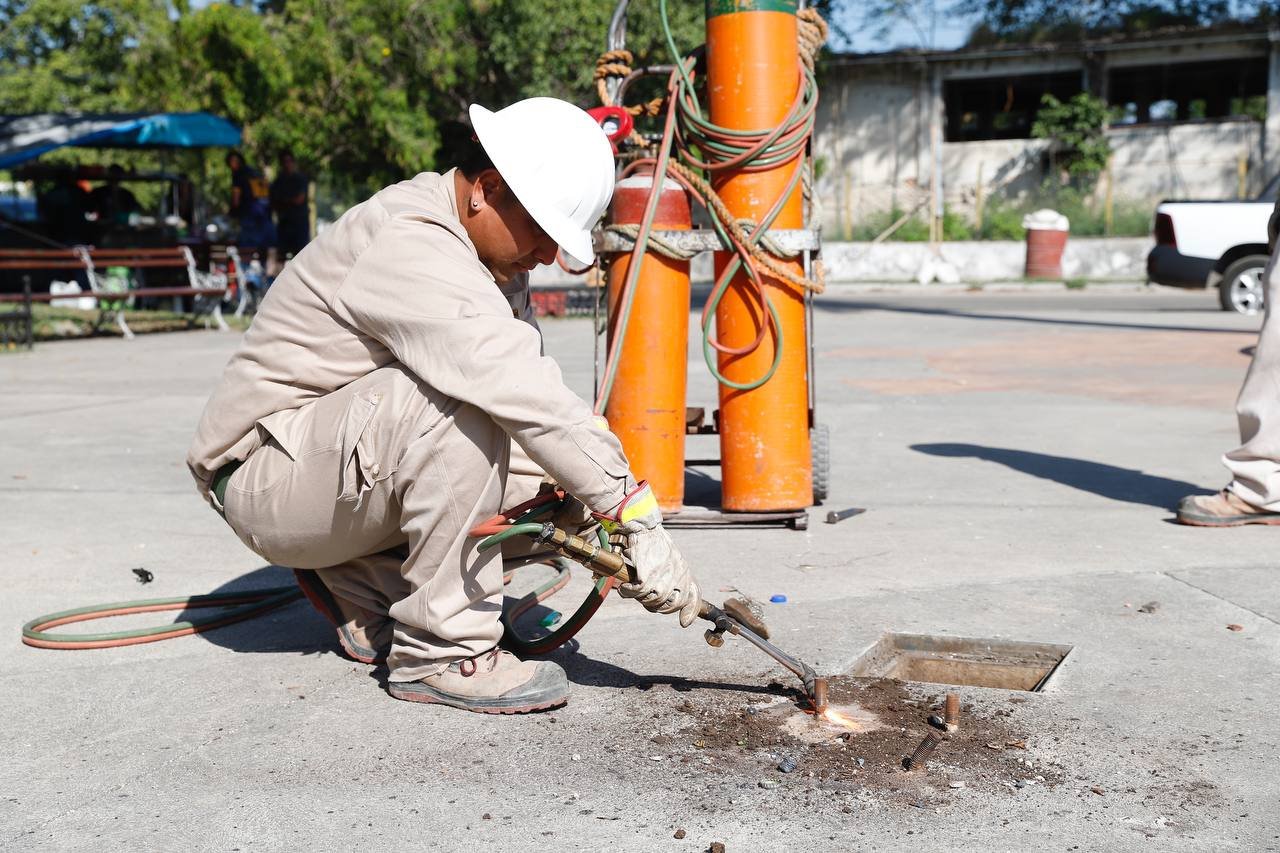 Avanzan los trabajos para la construcción del Gran Parque La Plancha