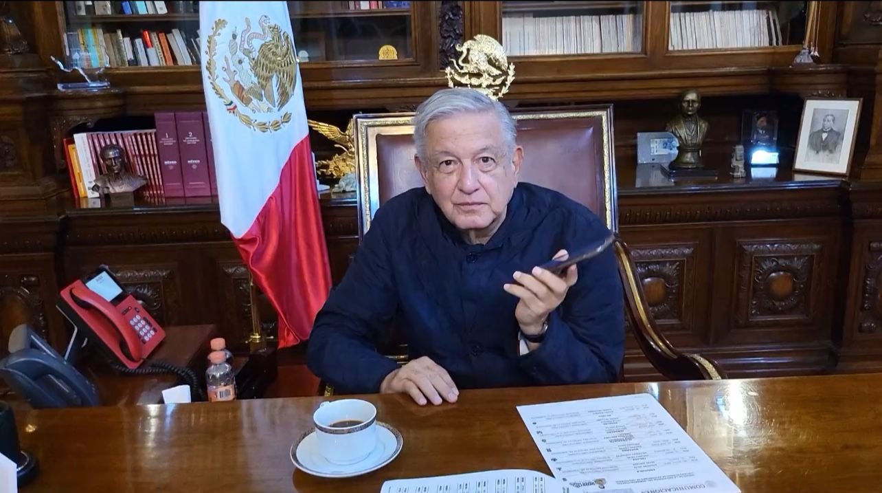 Informa Evelyn Salgado a López Obrador saldo blanco por sismo de 6.0