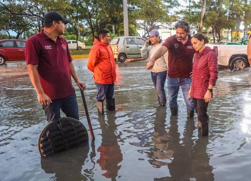 Supervisa Ana Patricia Peralta “Operativo Tormenta” en Benito Juárez