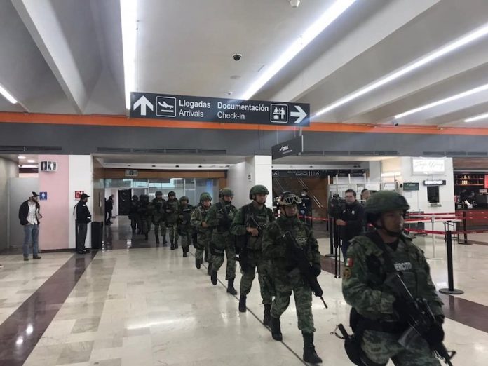 AFAC reporta que aeropuertos de Culiacán, Mazatlán y Los Mochis están bajo control de autoridades federales