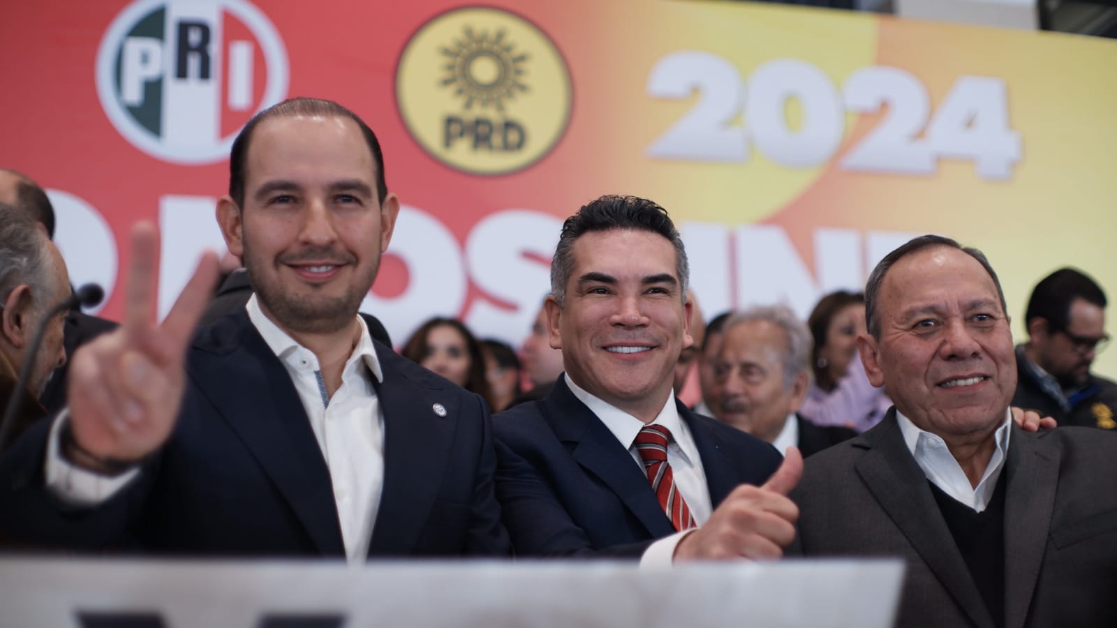 PAN lleva mano en candidatura presidencial en alianza con PRI y PRD