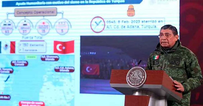 Santa Lucía será centro de acopio para damnificados en Turquía