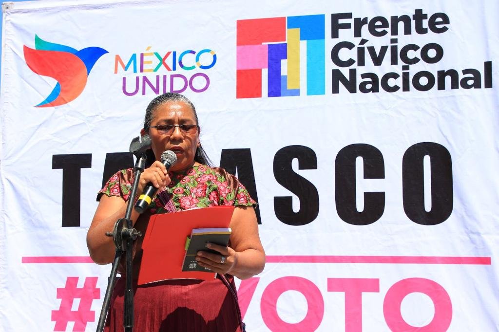 Plan B de la Reforma Electoral, acto de discriminación para Pueblos Originarios: Candelaria Lázaro, Gobernadora Nacional Indígena de México