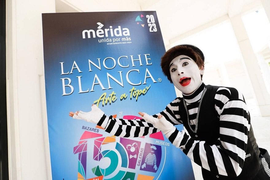 Anuncian la 15a edición de La Noche Blanca en Mérida