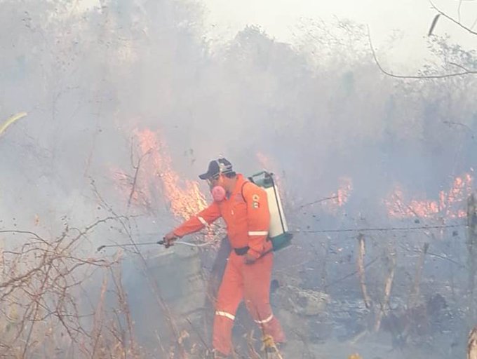 Durante marzo se atendieron en promedio 20 incendios diarios en Yucatán