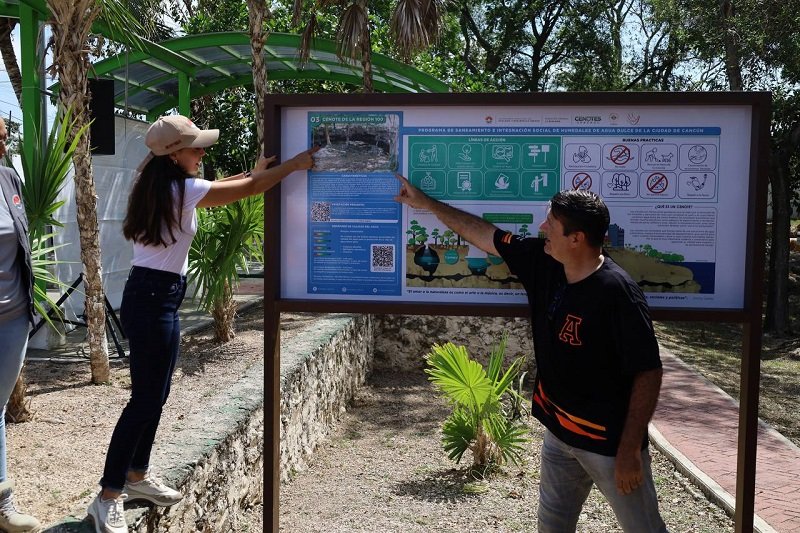 Contribuye Ana Patricia Peralta en cuidado de espacios naturales