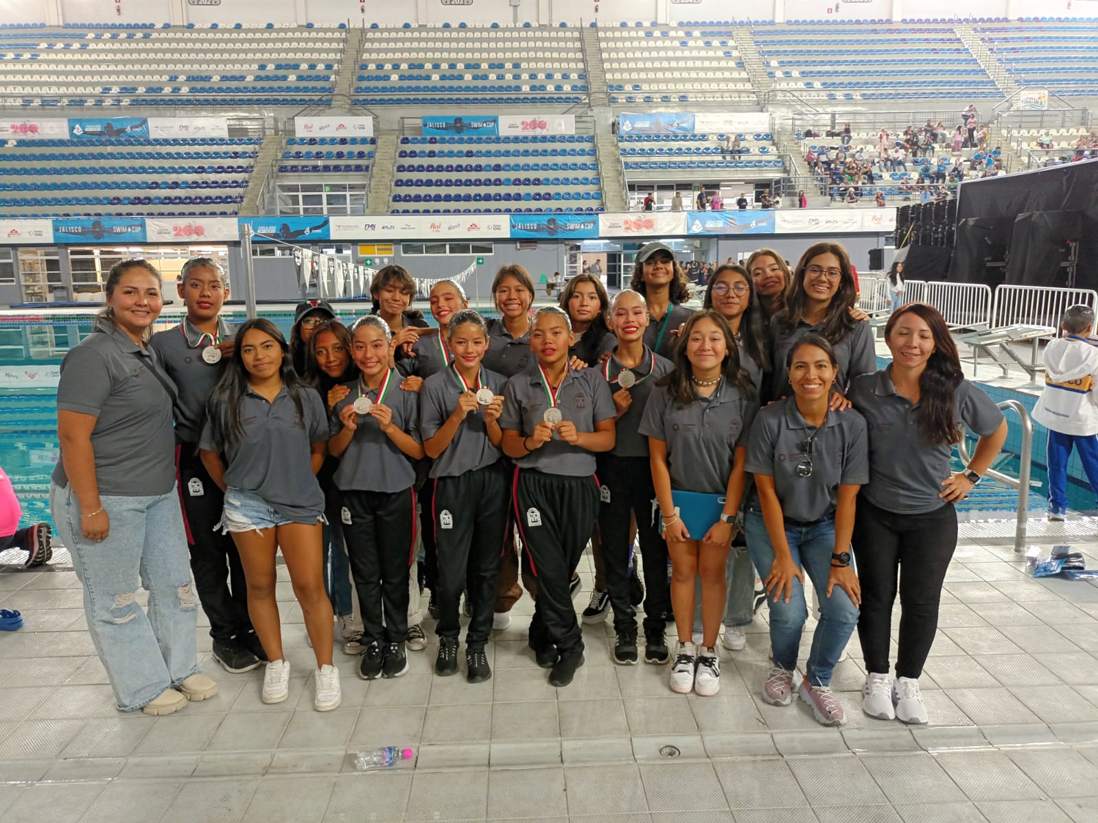 Quintana Roo asegura plazas en natación artística para los Nacionales Conade 2023