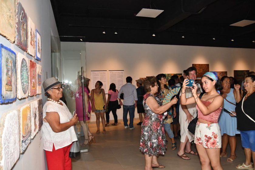 Inauguran la exposición pictórica “Diálogos con el Pasado Maya”