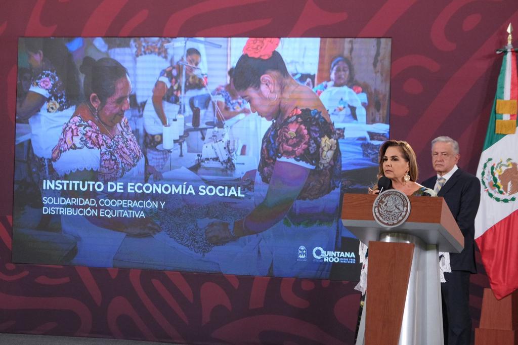 Mara Lezama va por una economía solidaria para Quintana Roo