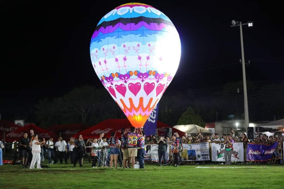 Concluye el Festival del Globo Maya 2023 en Tahmek