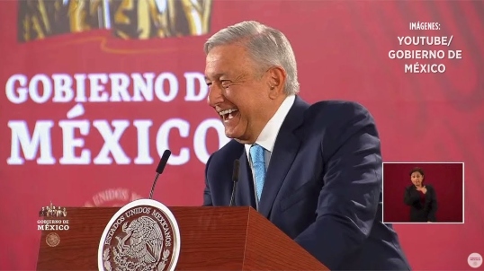 Se burla AMLO de nombramientos del Frente Amplio por México