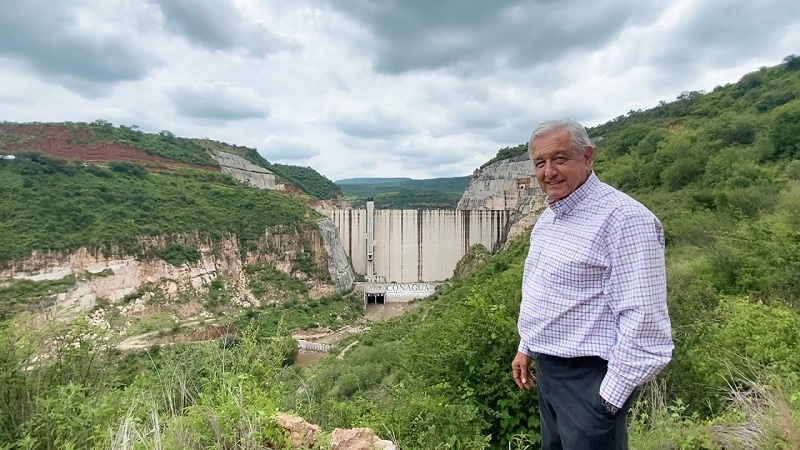 Obras hidráulicas en Nayarit, Sinaloa, Nuevo León y Jalisco abastecerán agua para riego y consumo doméstico: AMLO