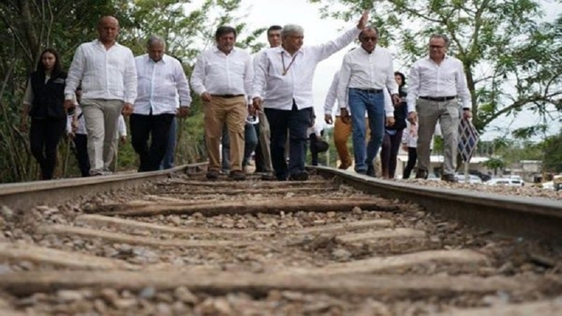 Concluye AMLO supervisión de fin de semana del Tren Maya; “es una construcción majestuosa”