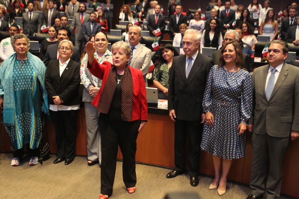 Senado ratifica a Alicia Bárcena como canciller