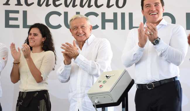 AMLO y Samuel, suman voluntades