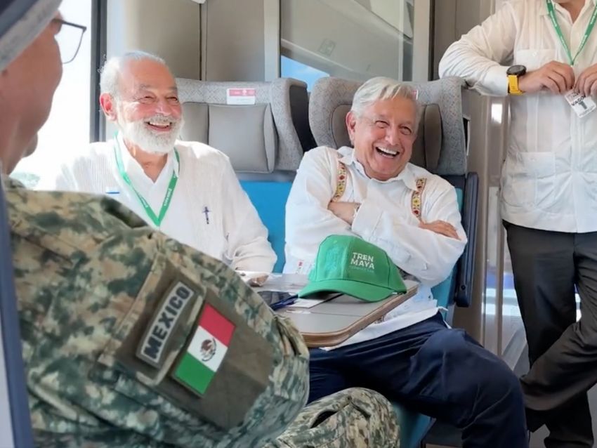 Segundo recorrido a bordo del Tren Maya se hará de Cancún a Escárcega: AMLO