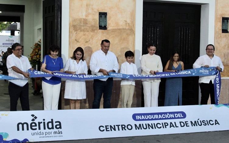 Inauguran el Centro Municipal de Música en Mérida
