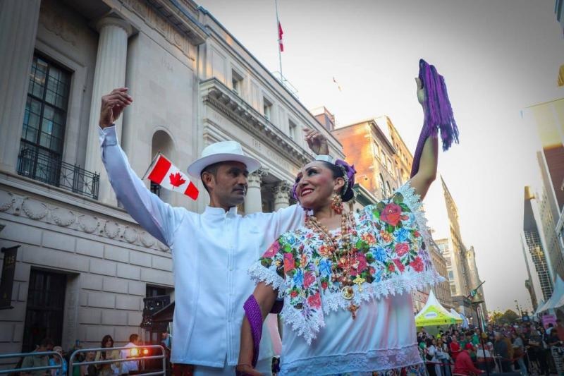 Yucatán celebra la Independencia México en Estados Unidos y Canadá