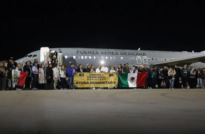 Anuncian puente aéreo para agilizar el rescate de mexicanos en Israel