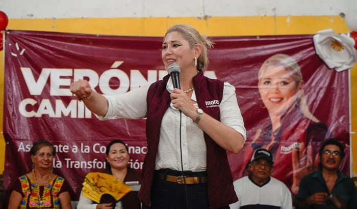 Verónica Camino reitera compromiso con la transformación de Yucatán