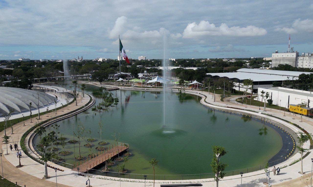 El Gobernador Mauricio Vila Dosal y el Presidente Andrés Manuel López Obrador inauguran el Gran Parque “La Plancha”