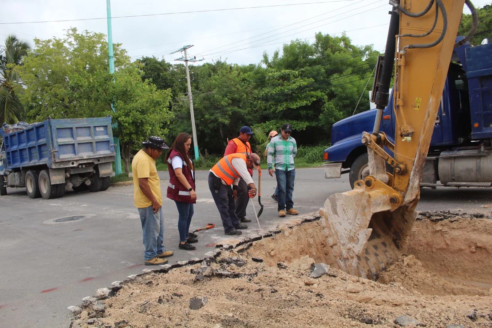 SEOP inicia la rehabilitación de la avenida Universidad en Chetumal