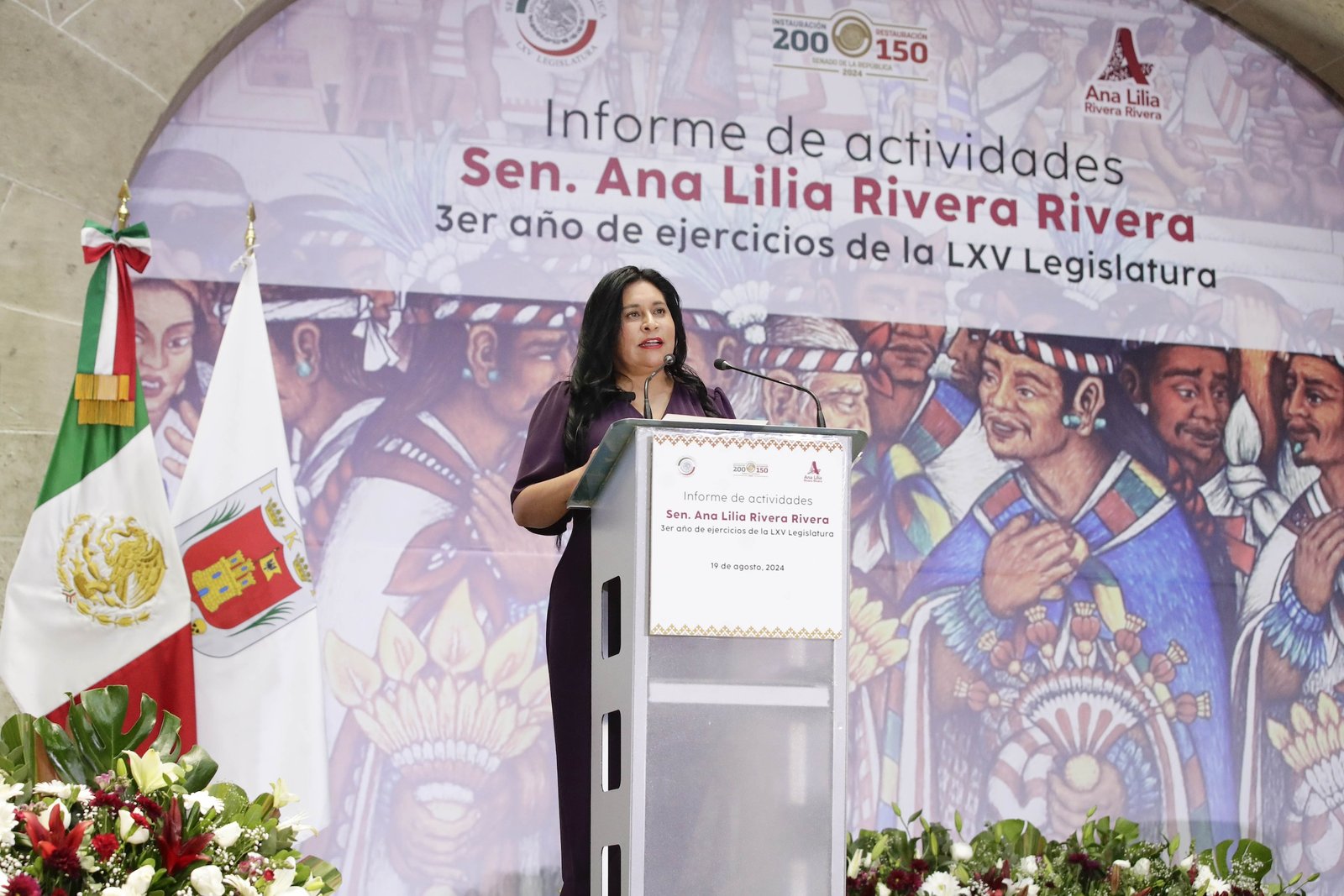 Senado reflejó visión inclusiva con Ana Lilia Rivera