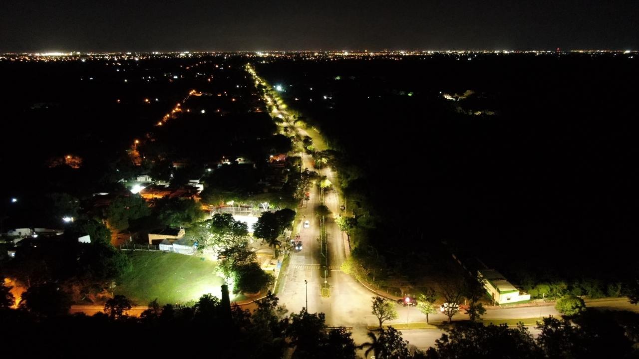 Mérida enciende más de 200 lámparas de tecnología LED