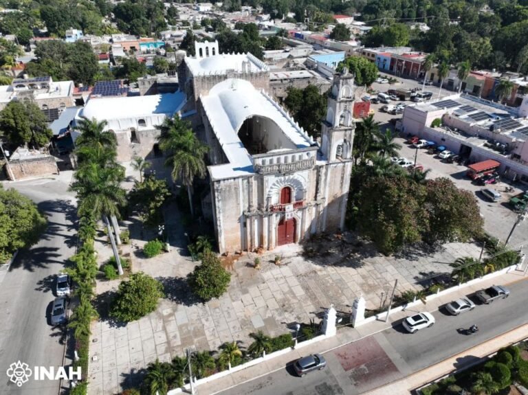 Lluvias dañan Templo de San Luis Obispo