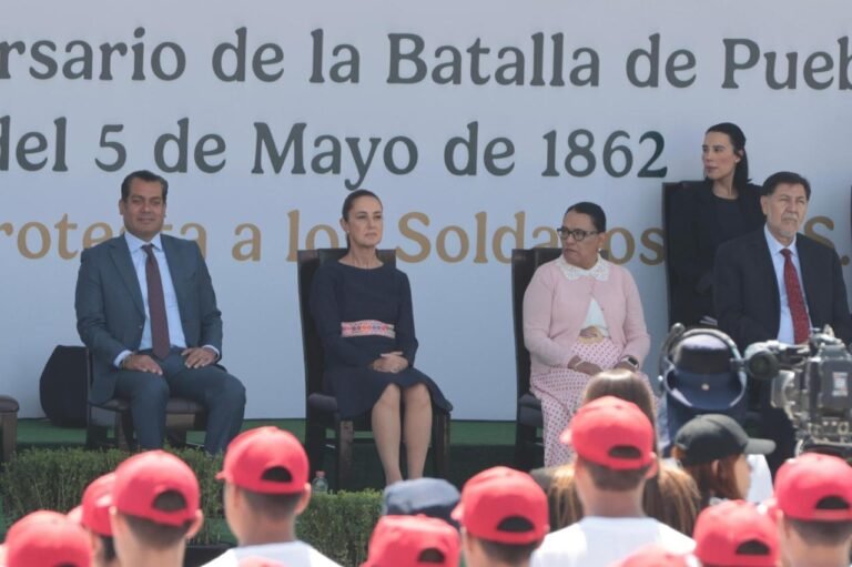 Sergio Gutiérrez Luna, asistió a conmemoración del 163 Aniversario de la Batalla de Puebla