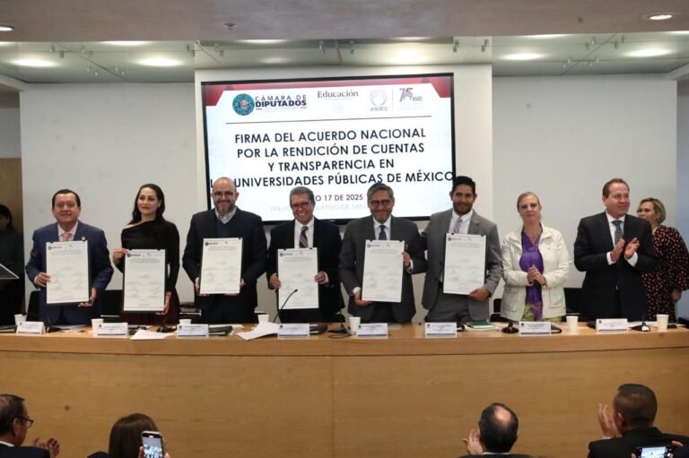 Monreal y ANUIES suscriben Acuerdo Nacional por Rendición de Cuentas y Transparencia
