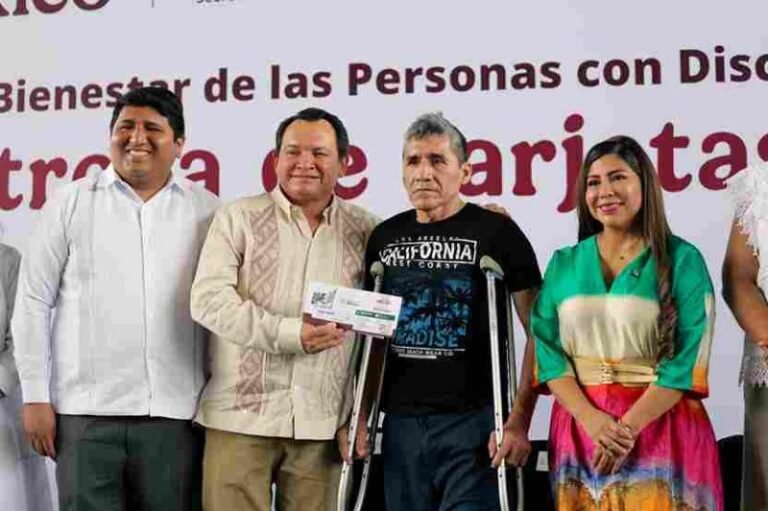 Gobierno de Yucatán garantiza Pensión para el Bienestar a Personas con Discapacidad