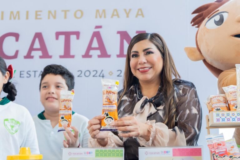 Llega el Plato del Bien Comer a escuelas públicas de Yucatán