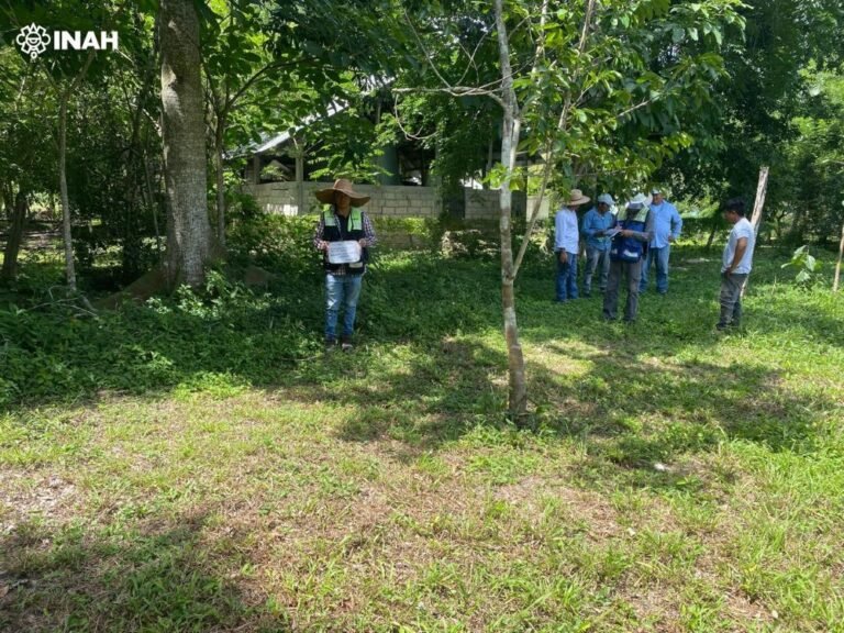 INAH y Ayuntamiento de Calakmul protegen patrimonio cultural