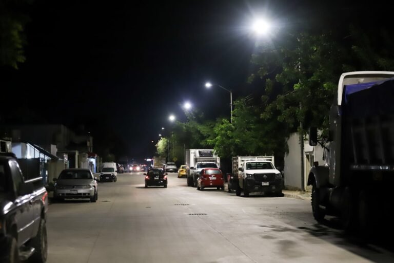 Mérida estrena nuevas luminarias