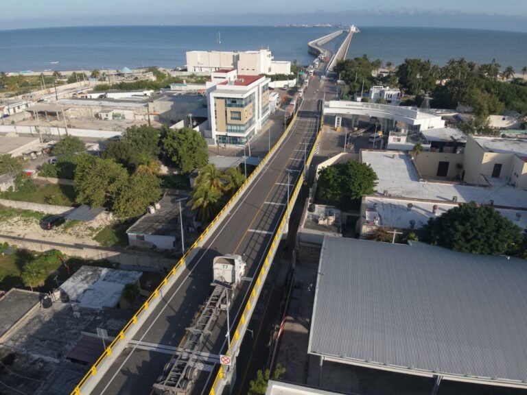 Entra en operación el nuevo viaducto elevado del libramiento de Progreso