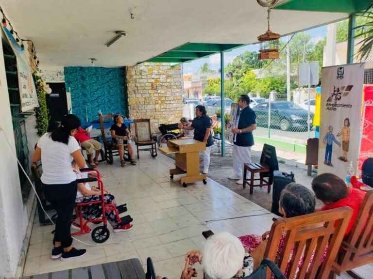 IMSS Yucatán recomienda cuidar salud de adultos mayores en época decembrina