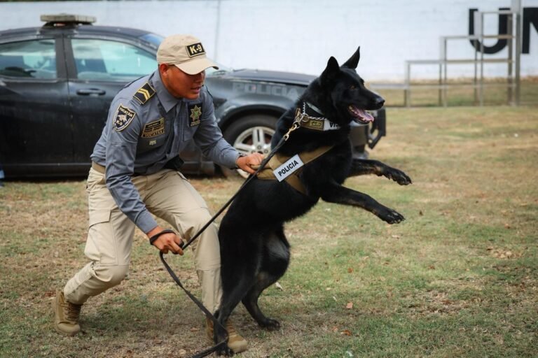 Yucatán y EU blindan seguridad con nuevos binomios caninos