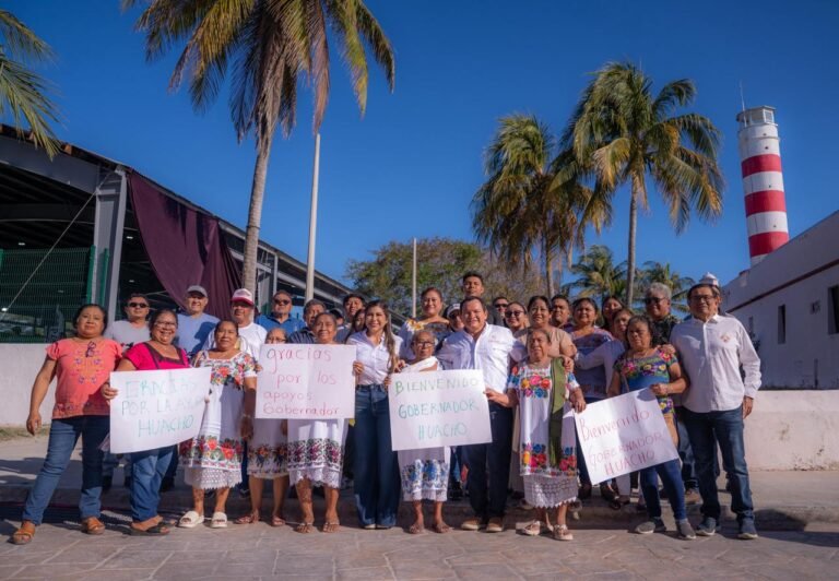 Embellecen Sisal a través del programa “Pintemos Juntos”