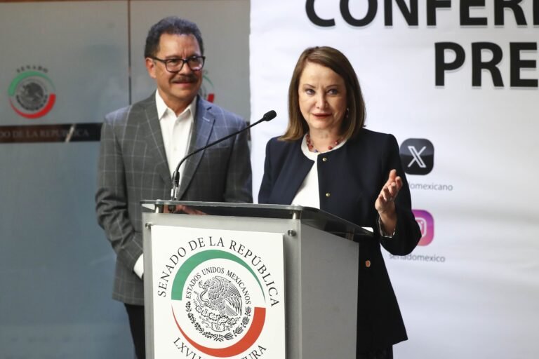 Senado avala viaje de Sheinbaum a Barcelona